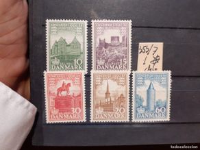 Timbres: SELLOS DE DINAMARCA. NUEVOS CON FIJASELLOS. YVERT Nº 353/7